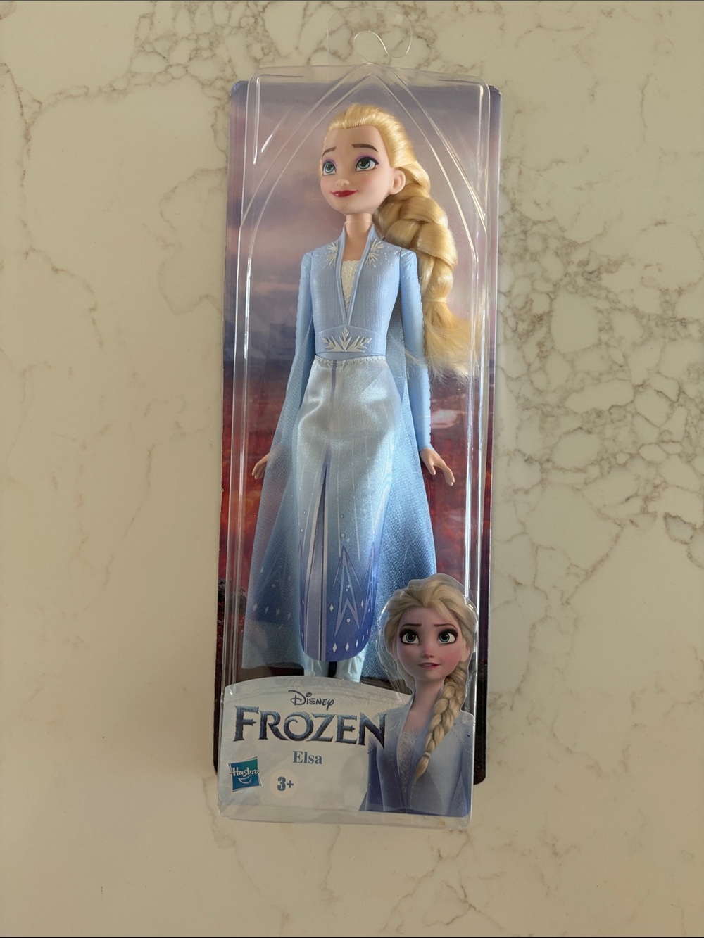 Disney Elsa Doll Blue and Blonde